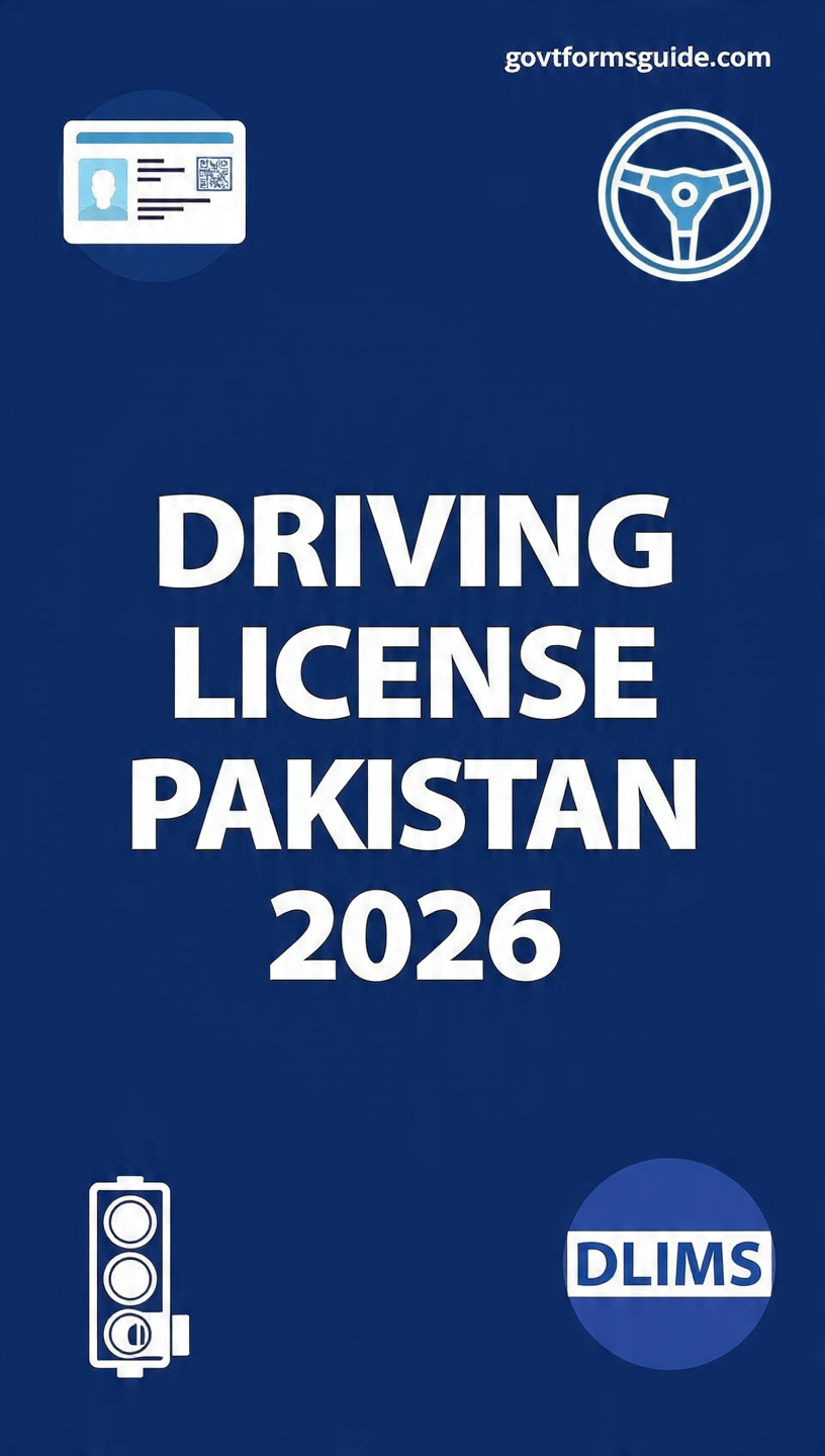 Driving License Pakistan 2026