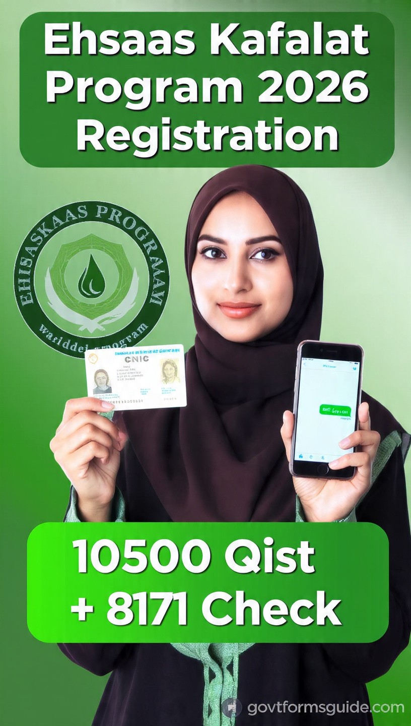 Ehsaas Kafalat Program 2026 Registration