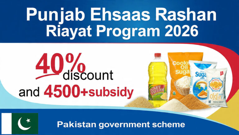 Punjab Ehsaas Rashan Riayat Program 2026