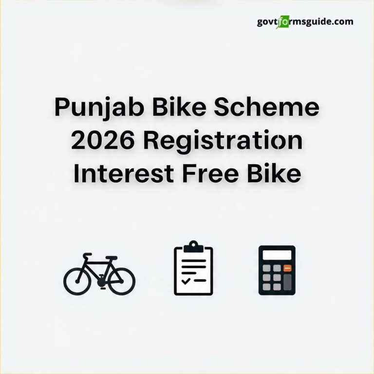 Punjab Bike Scheme 2026 Registration