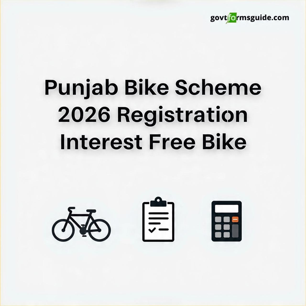 Punjab Bike Scheme 2026 Registration