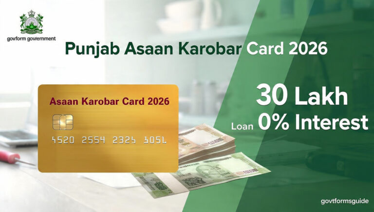 Punjab Asaan Karobar Card 2026
