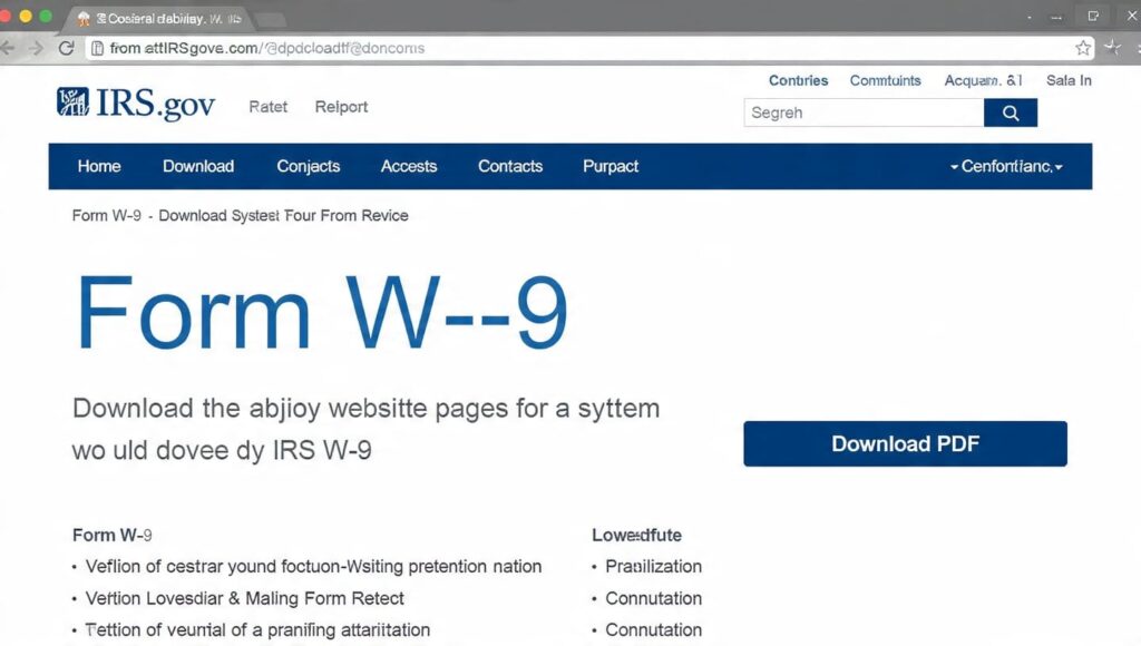 irs gov form w9 pdf download button official 2026