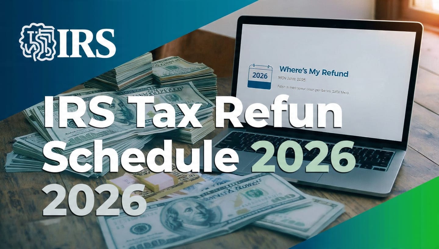 IRS Tax Refund Schedule Status Check Online 2026