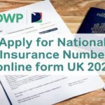 Apply for National Insurance Number Online Form UK