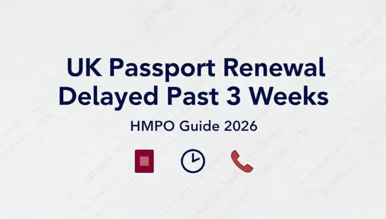 What to Do if UK Passport Renewal Application is Delayed Past 3 Weeks