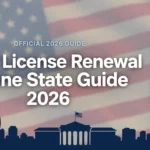 DMV Driving License Renewal Online Form Steps by State