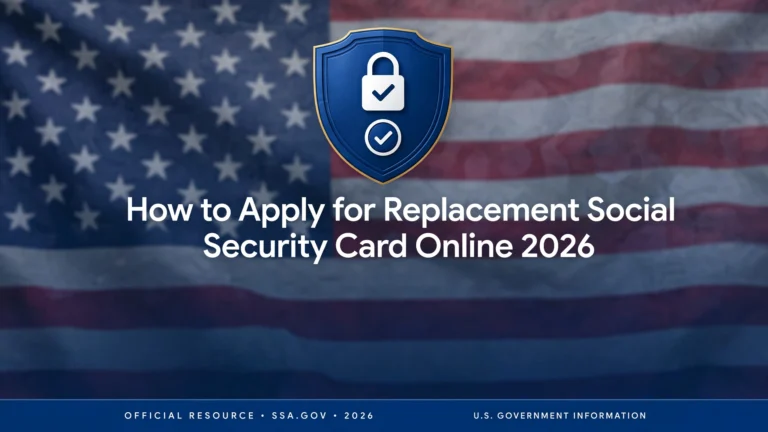 How to Apply for Replacement Social Security Card Online 2026